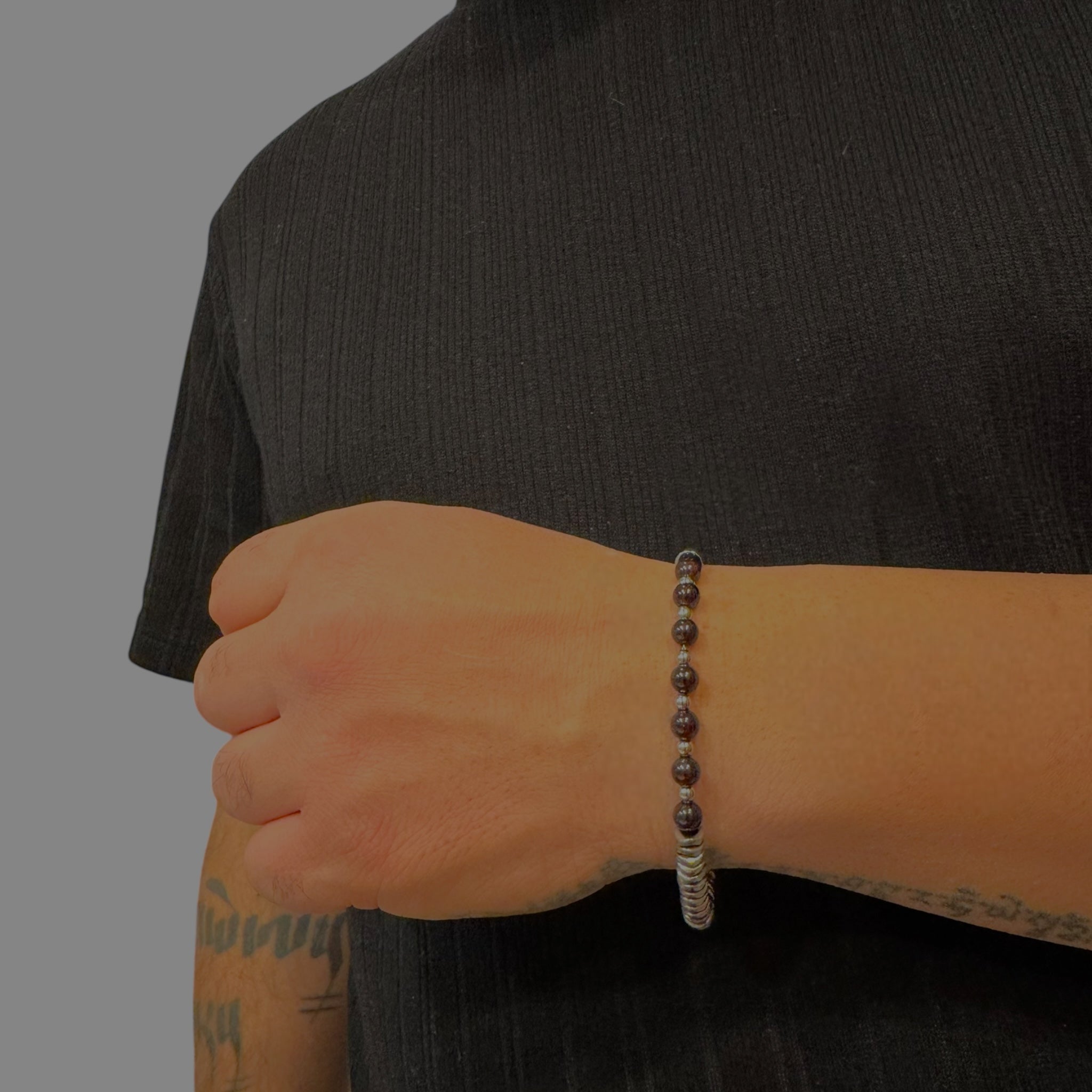 Bracciale granato Sharifa Crystals